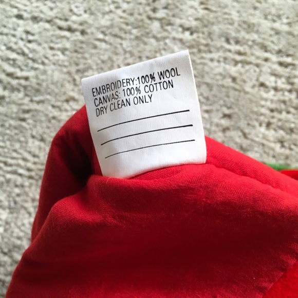 Vintage Needlepoint Christmas Stocking-Golfer - Picture 3 of 9